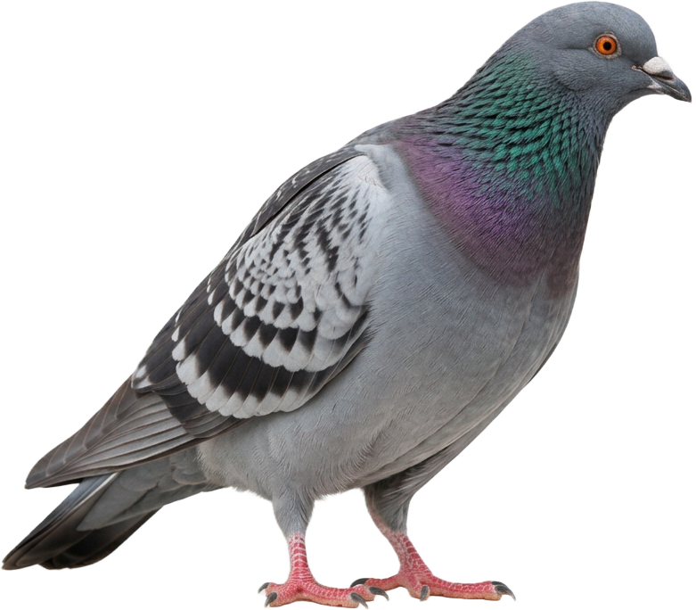 A New York pigeon thinking of ATANY